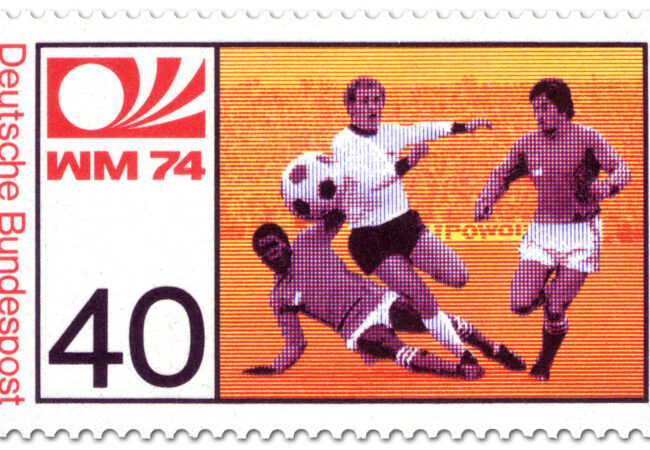 Fussball Legenden WM 1974 Hoeness Briefmarke