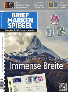 Briefmarken SPIEGEL 7 2018 Schweiz Titel