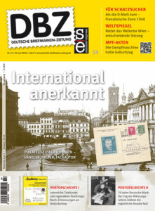 Deutsche Briefmarken Zeitung Inhalt 14 2018 Weltall klein