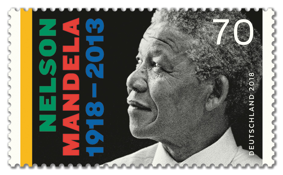 Nelson Mandela Neuheit Briefmarke