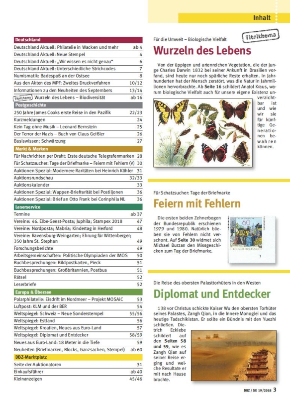 dbz_Umwelt_Biologie_Artenvielfalt_August_Inhalt_Briefmarken