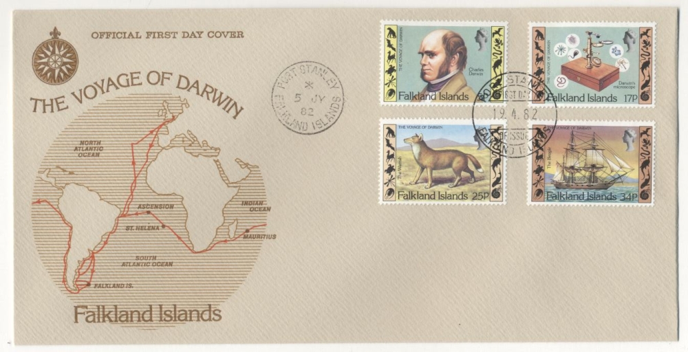 dbz_Umwelt_Biologie_Artenvielfalt_August_Inhalt_Briefmarken_darwin
