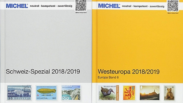 Neue Kataloge: Schweiz und Westeuropa