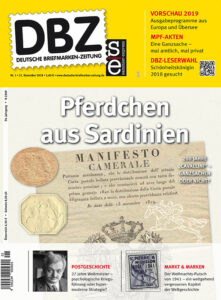 Post Reiter Deutsche Briefmarken Zeitung Januar Sardinien Italien