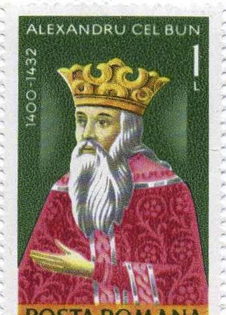 Moldau Alexander Cel Bun der Gute Briefmarke Rumaenien