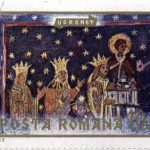Moldau Stefan der Grosse Fresken Briefmarke Rumaenien