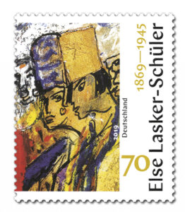 Briefmarke Deutschland Else Lasker-Schueler