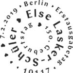Stempel Berlin Else Lasker-Schueler