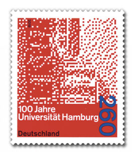 Briefmarke Deutschland Uni Hamburg