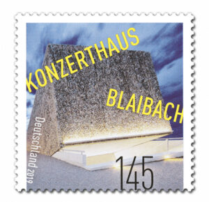 Briefmarke Deutschland Konzerthaus Blaibach