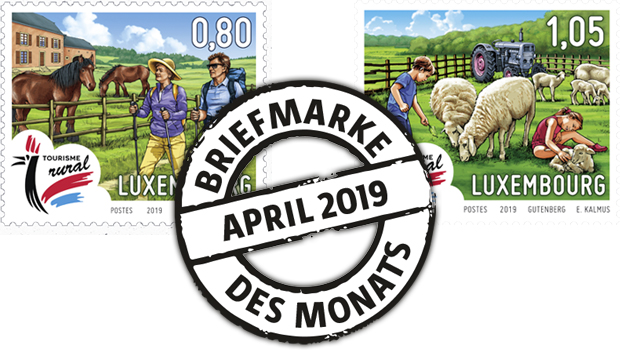 Briefmarke des Monats:  Kultur, Kirchen, Kanutouren und Kulinarik