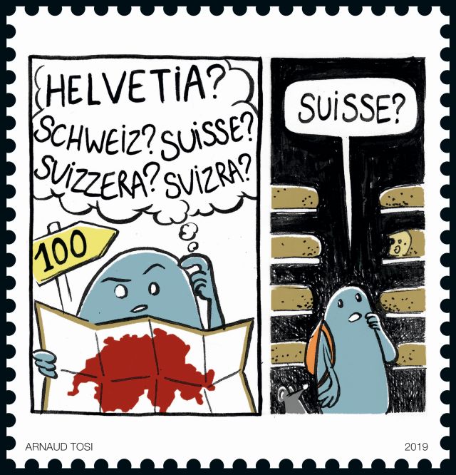 Briefmarke Schweiz Fumetto Comic Festival