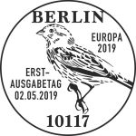 Stempel Berlin Goldammer
