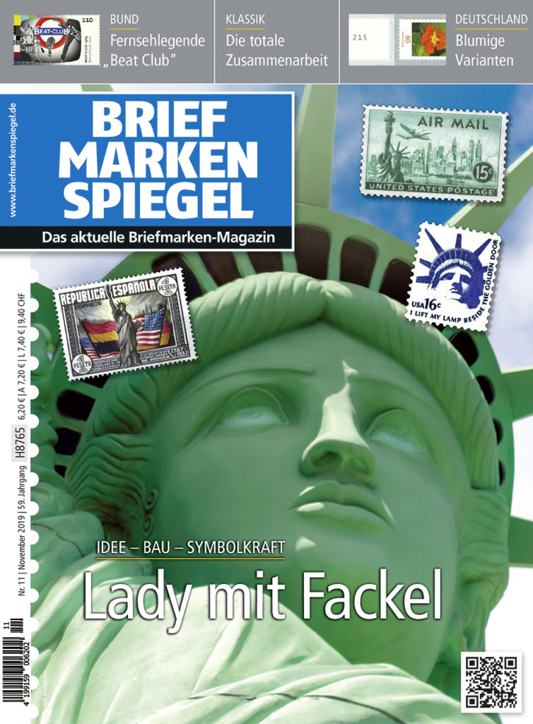 BMS 11-2019 USA New York Freiheitsstatue Zeppelin Titel