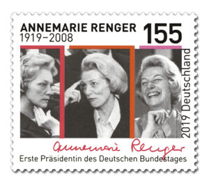 Briefmarke Deutschland Annemarie Renger