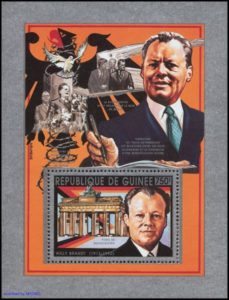 Briefmarke Guinea Willy Brandt