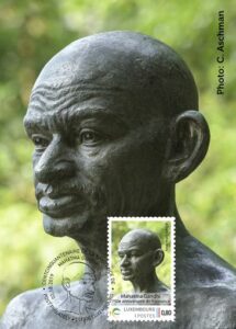 Postkarte Luxemburg Mahatma Gandhi