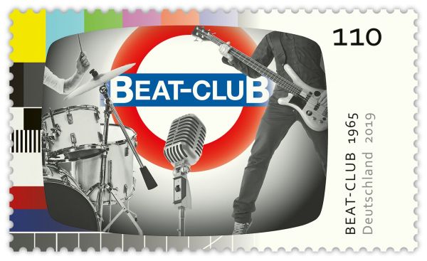 Briefmarke Deutchland Beat-Club