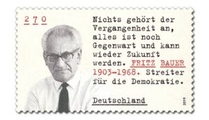Briefmarke Deutschland Fritz Bauer