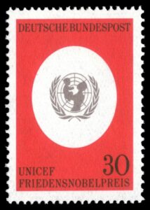 Briefmarke Deutschland UNICEF