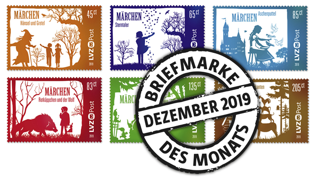 Briefmarke des Monats: Märchen verbinden Generationen