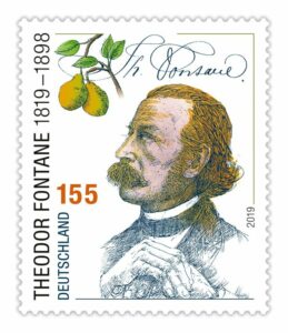 Briefmarke Deutschland Theodor Fontane