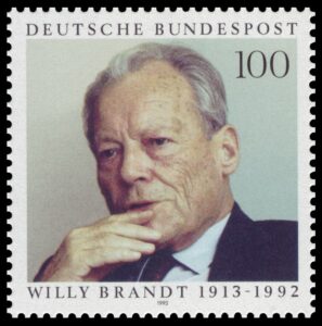 Briefmarke Deutschland Willy Brandt