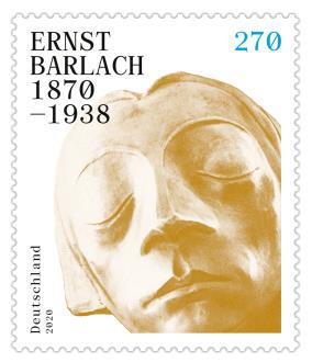 Briefmarke Deutschland Ernst Barlach