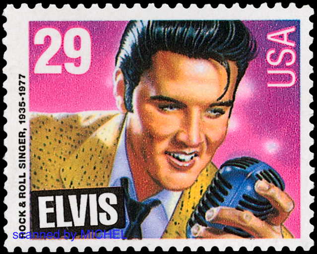 Briefmarke USA Elvis Presley