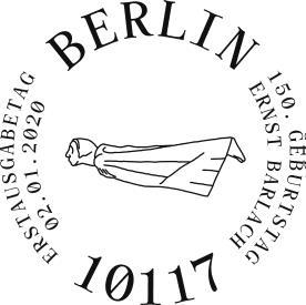 Stempel Berlin Ernst Barlach