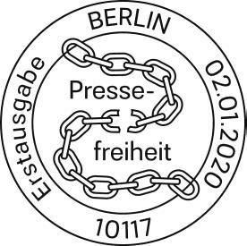 Stempel Berlin Pressefreiheit
