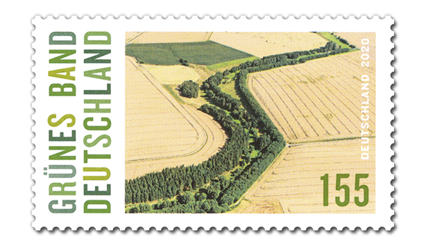 Briefmarke Deutschland Grünes Band