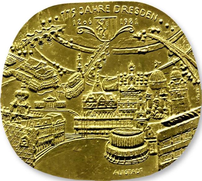 Medaille Dresden Peter Götz-Güttler