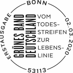 Stempel Berlin Grünes Band