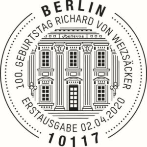 Stempel Berlin Richard von Weizsäcker