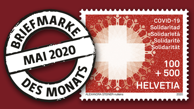 Briefmarke des Monats: Coronakrise