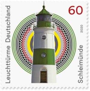 Briefmarke Deutschland Leuchturm Schleimünde