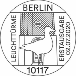 Stempel Berlin Leuchtturm Schleimünde