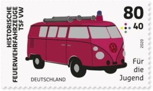 Briefmarke Deutchland Feuerwehr