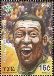 Malta Briefmarke Pele