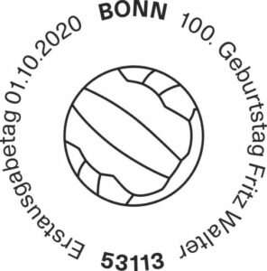 Stempel Bonn Fritz Walter