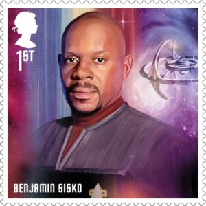 Briefmarke Großbritannien Star Trek