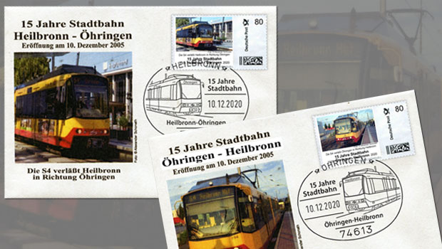 Tipp: Philatelie zur längsten Stadtbahnstrecke Deutschlands