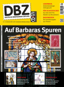 DEUTSCHE_BRIEFMARKEN_ZEITUNG_Heilige_Barbara_Schoenste_Postverwaltung_Cover