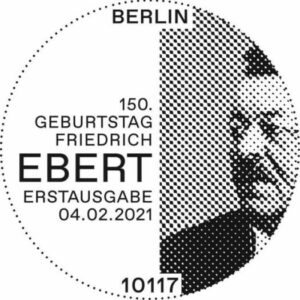 Stempel Berlin Friedrich Ebert