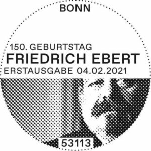 Stempel aus Bonn Friedrich Ebert