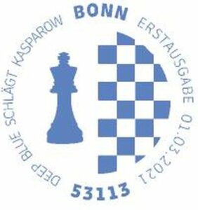 Stempel Bonn Deep Blue-Kasparow
