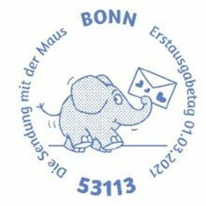 Stempel Bonn Sendung mit der Maus
