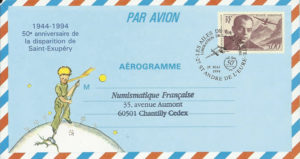 Brief Frankreich Der kleine Prinz