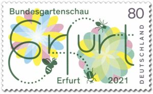 Briefmarke Deutschland Bundesgartenschau
